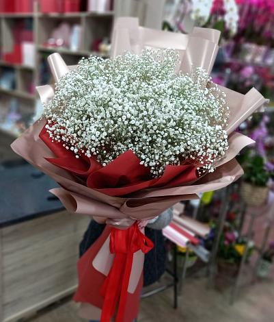 Букет цветов из: Гипсофила в Артёмовском Иркутской области